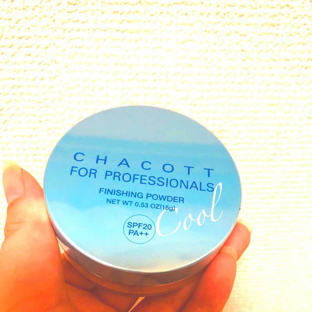 フィニッシングUVパウダー＜2018＞/チャコット・コスメティクス/ルースパウダーを使ったクチコミ（1枚目）