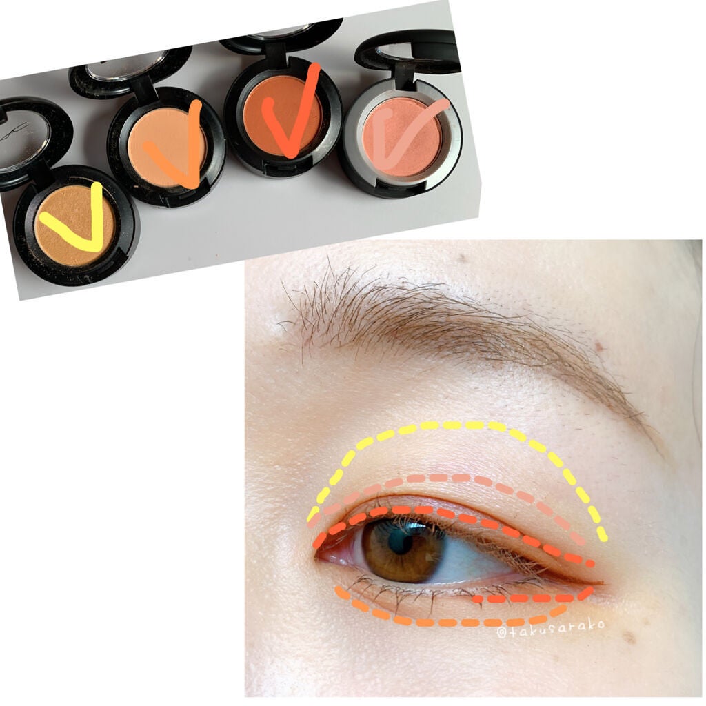 スモール アイシャドウ/M・A・C/単色アイシャドウを使ったクチコミ(6枚目)