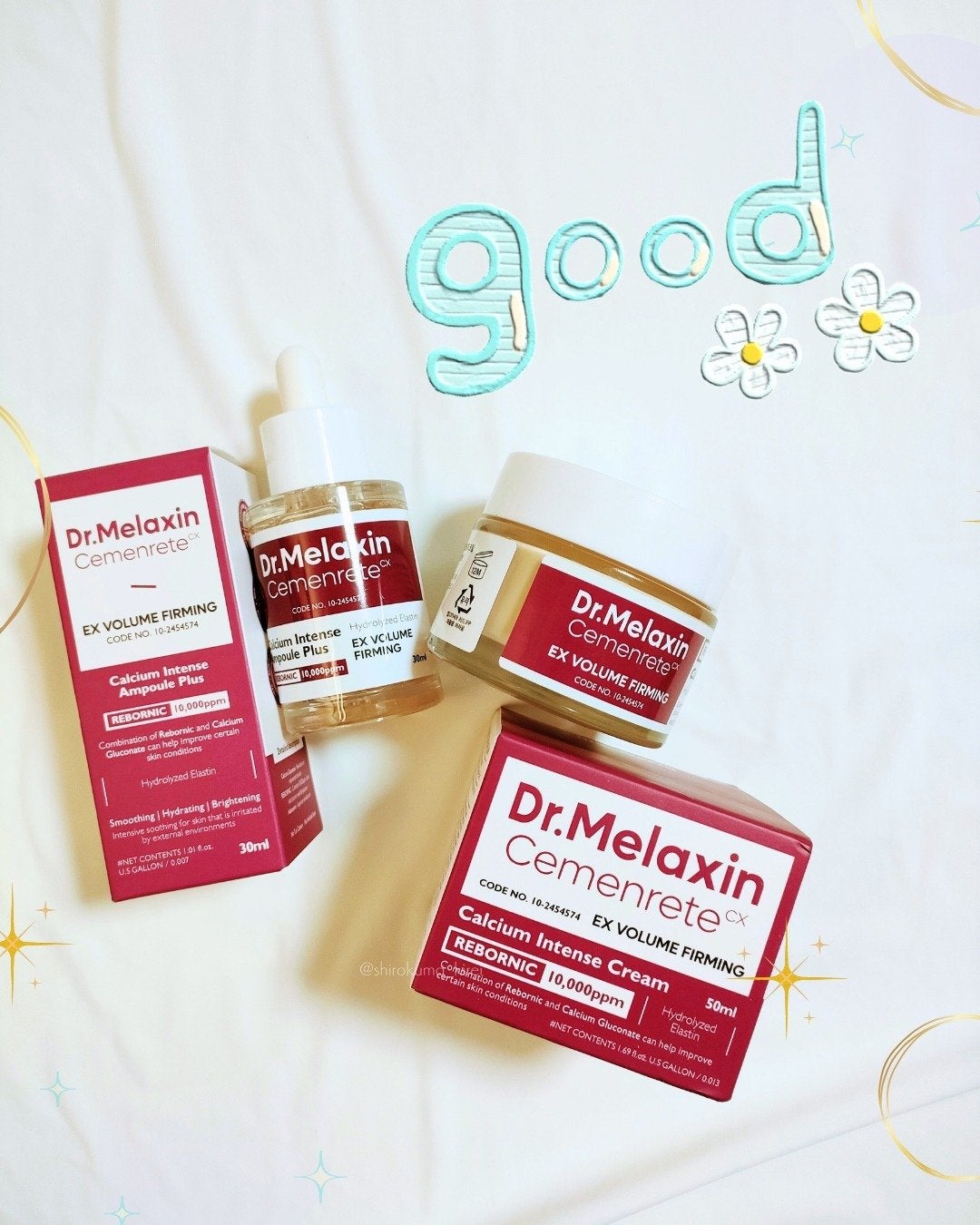 Cemenrete Calcium Intense Cream/Dr.Melaxin/フェイスクリームを使ったクチコミ(6枚目)