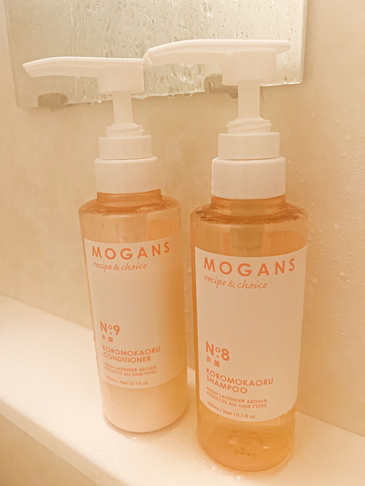ノンシリコン アミノ酸 シャンプー/コンディショナー 衣薫（ころもかおる） シャンプー 300ml/MOGANS/市販シャンプーを使ったクチコミ（1枚目）