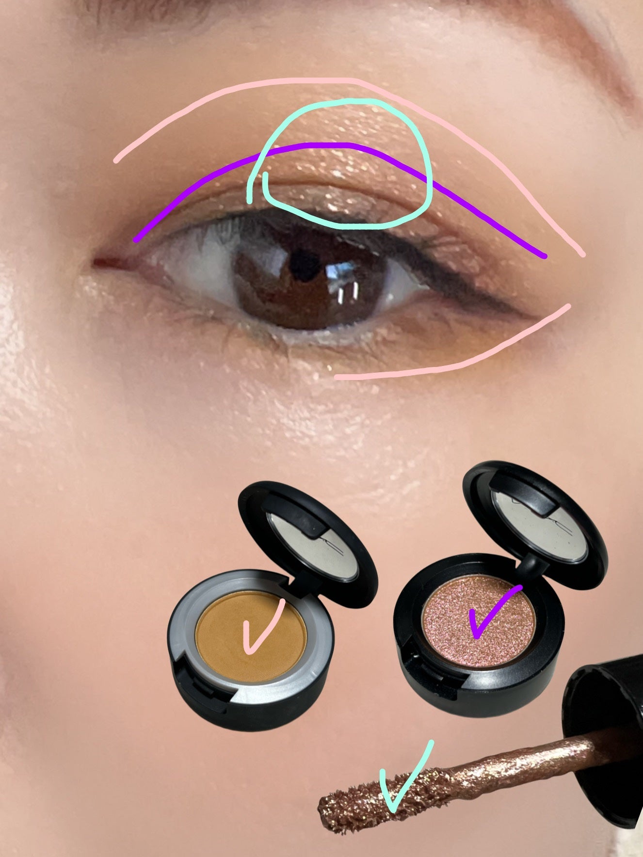 スモール アイシャドウ/M・A・C/単色アイシャドウを使ったクチコミ(5枚目)