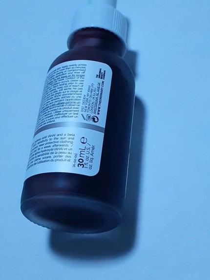 AHA 30% + BHA 2% Peeling Solution/The Ordinary/ピーリングを使ったクチコミ(8枚目)