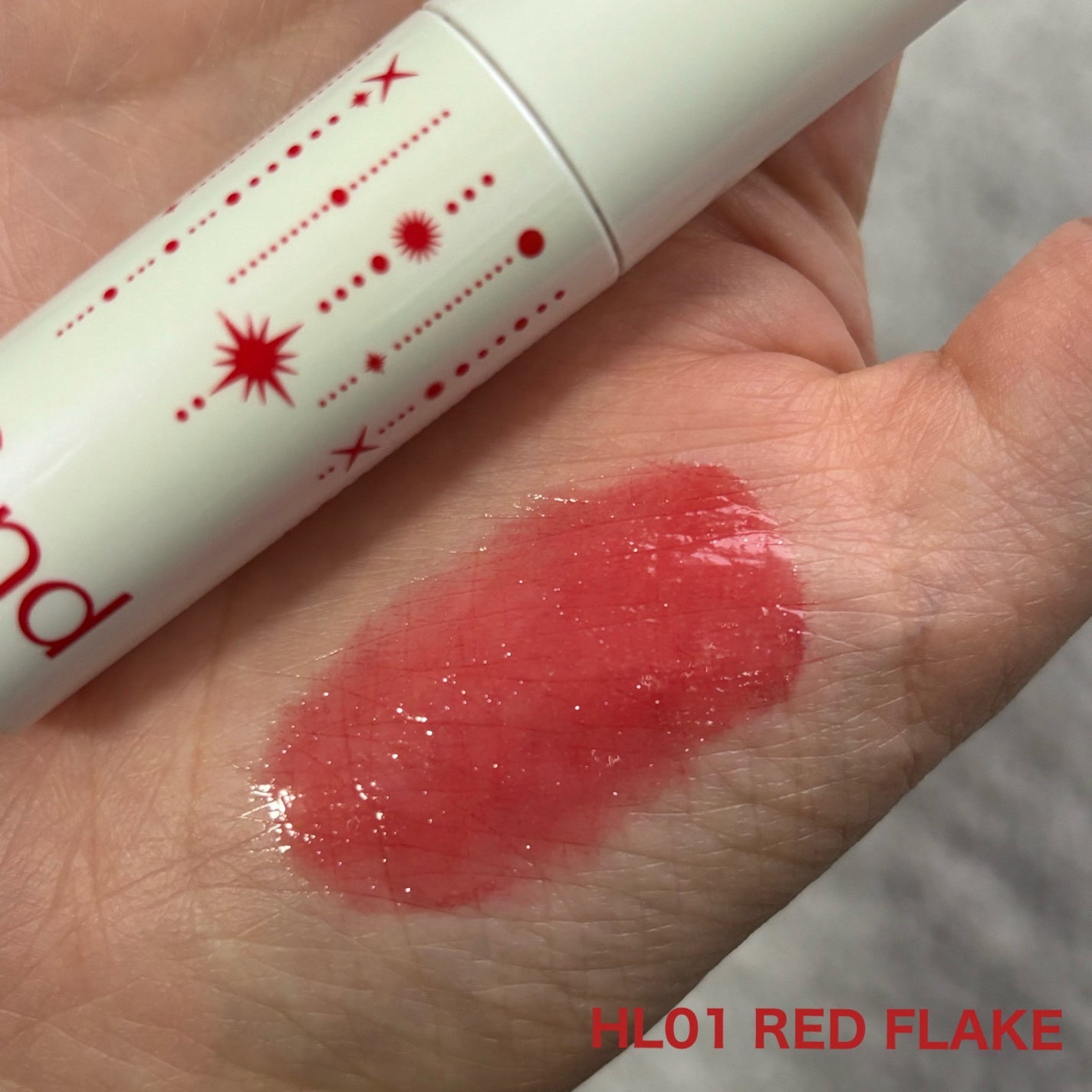 アンドバイロムアンド グラッシーボムティント/&nd by rom&nd/リップティントを使ったクチコミ(3枚目)