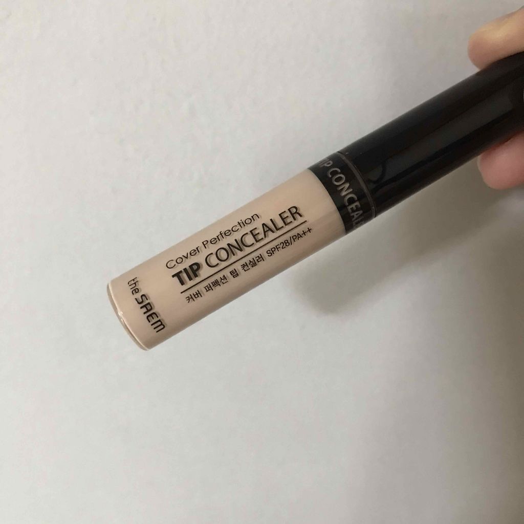 カバーパーフェクション チップコンシーラー/the SAEM/リキッドコンシーラーを使ったクチコミ(1枚目)