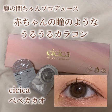 cicica 1day/cicica/ワンデー(1DAY)カラコンを使ったクチコミ(1枚目)