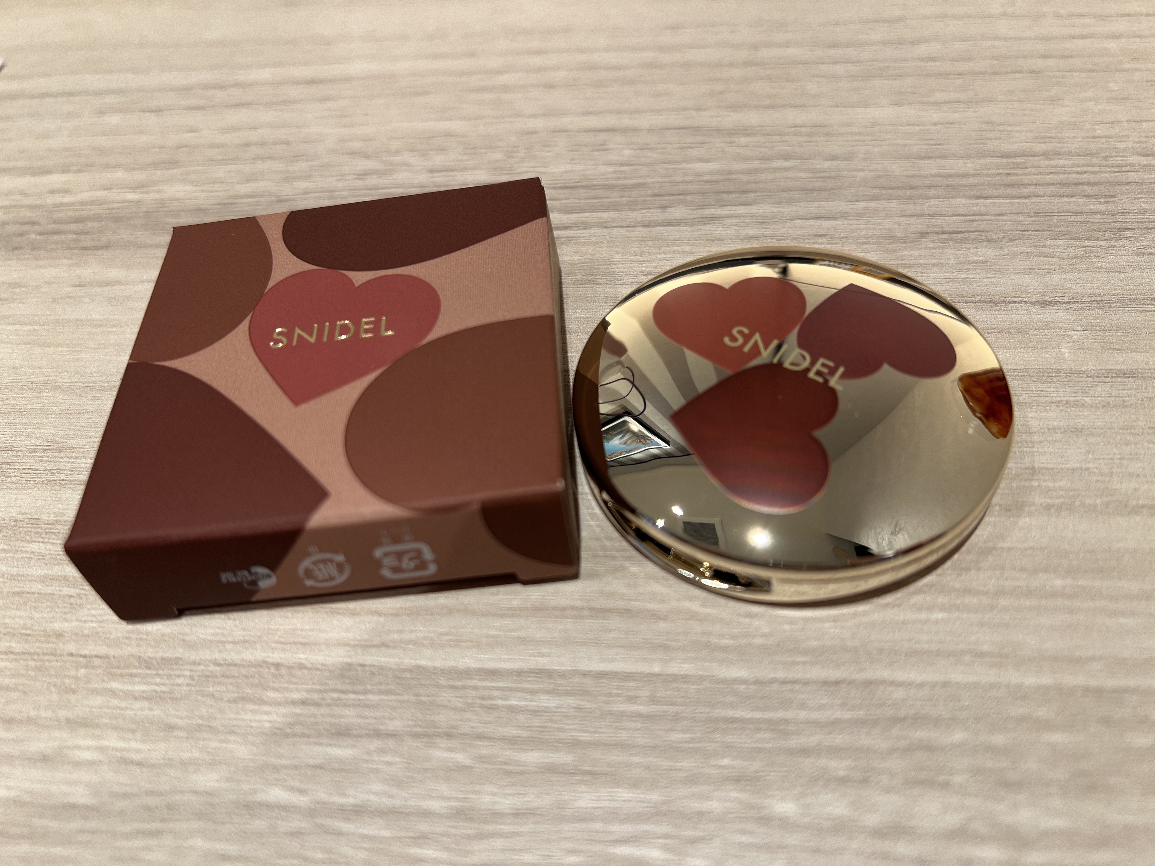 ブラッシング ハート EX05/SNIDEL BEAUTY/パウダーチークを使ったクチコミ（1枚目）