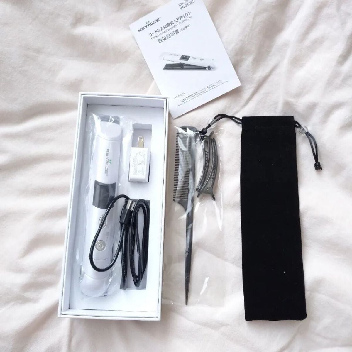 seiko_official on LIPS 「@keynice_jp◆KEYNICEコードレスヘアアイロンく..」(4枚目)