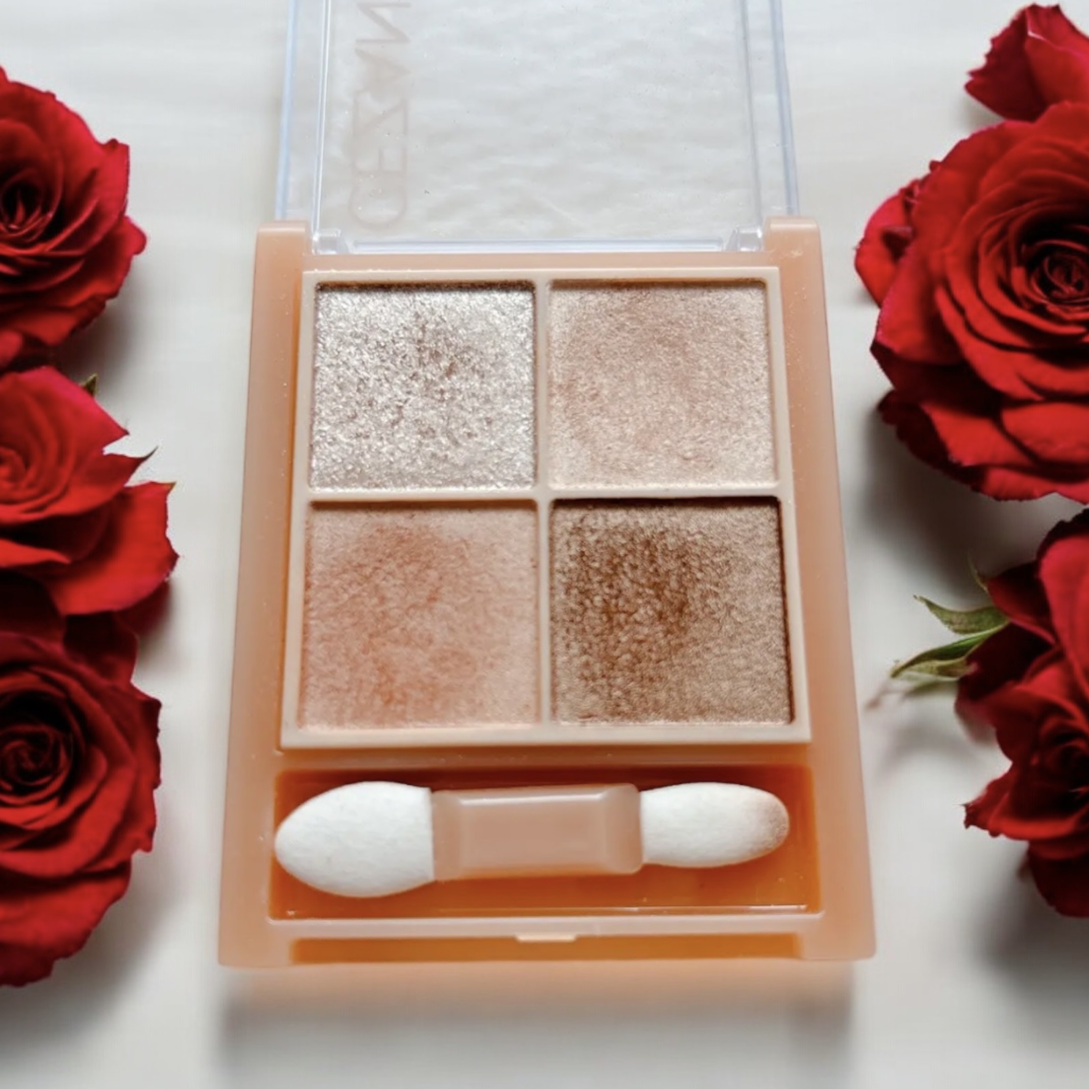 ベージュトーンアイシャドウ/CEZANNE/アイシャドウパレットを使ったクチコミ（2枚目）