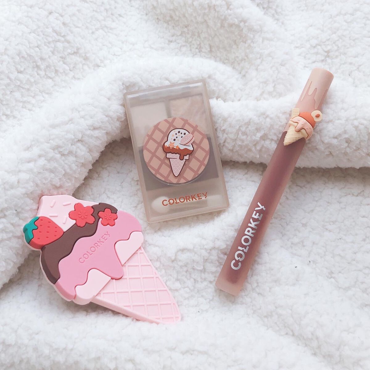 四色アイシャドウパレット/COLORKEY/アイシャドウパレットを使ったクチコミ（2枚目）