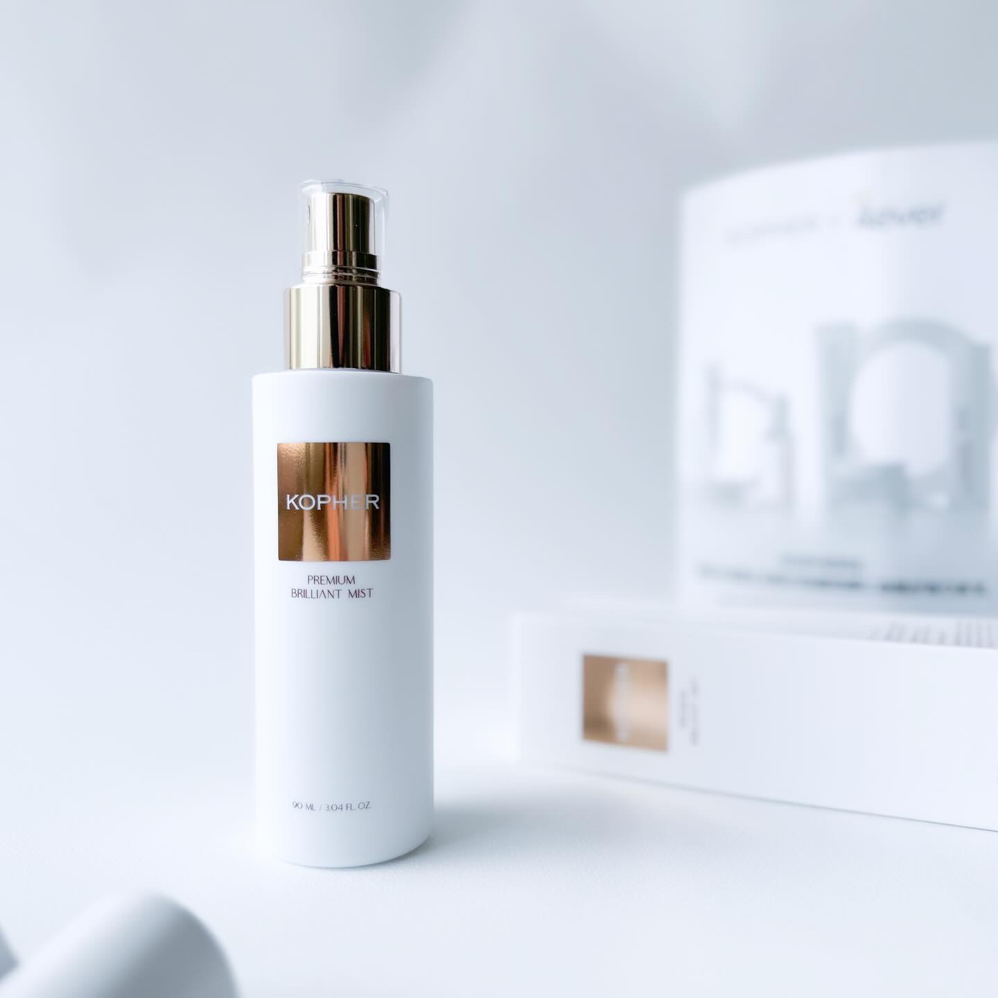 PREMIUM BRILLIANT MIST/KOPHER/ミスト状化粧水を使ったクチコミ（1枚目）