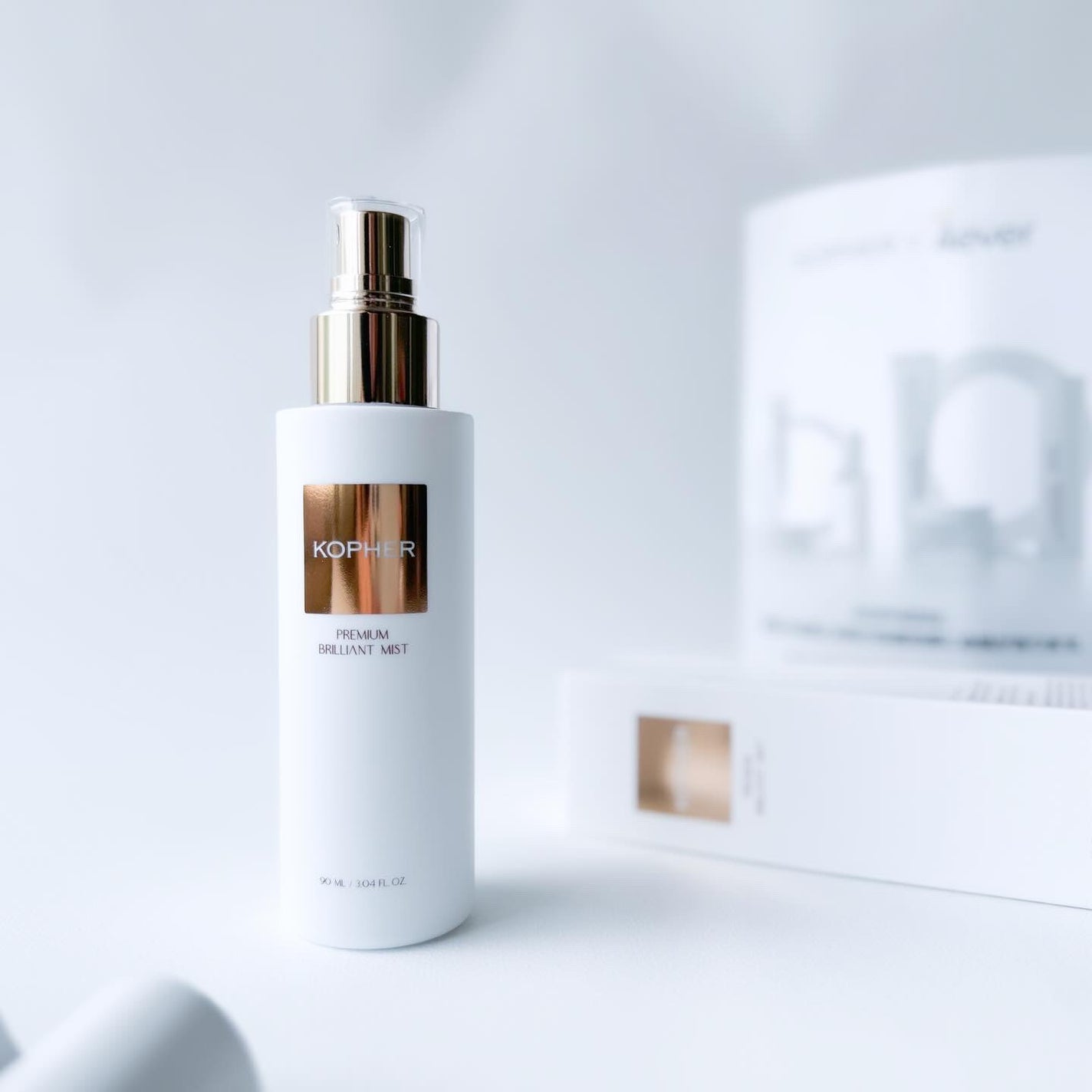 PREMIUM BRILLIANT MIST/KOPHER/ミスト状化粧水を使ったクチコミ(1枚目)