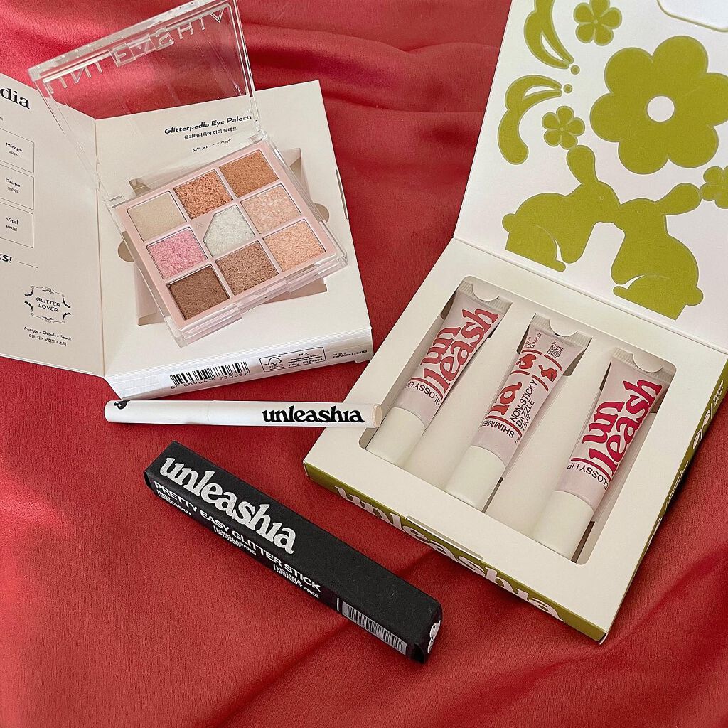 プリティー イージーグリッタースティック/unleashia/グリッターを使ったクチコミ(6枚目)