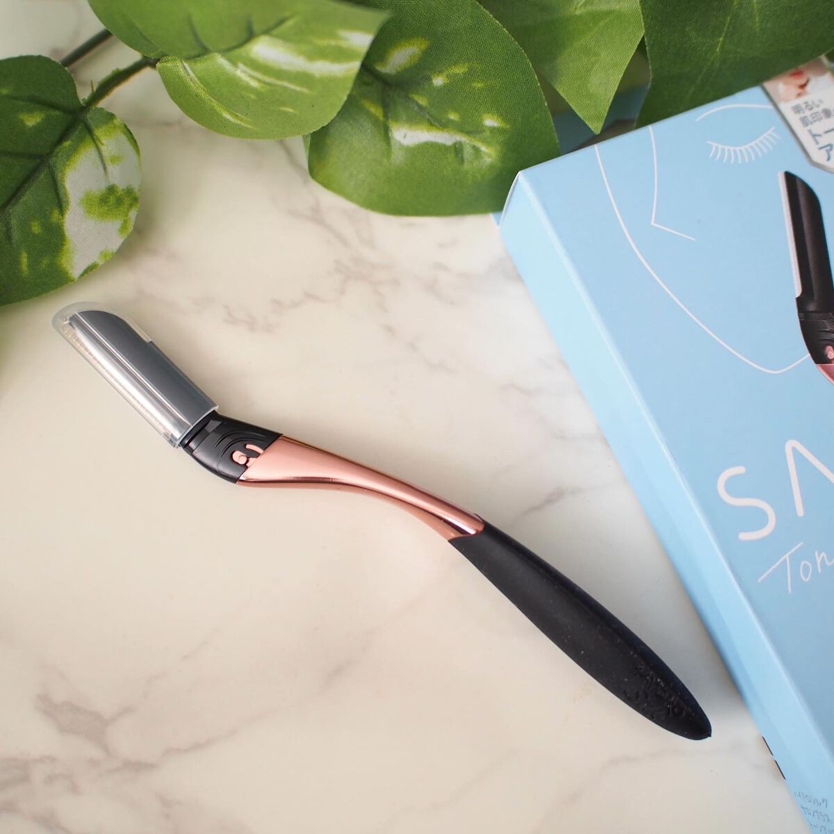 サロンプラス トーンアップ フェイススムーサー ホルダー（刃付き）/サロンプラス/シェーバーを使ったクチコミ（2枚目）