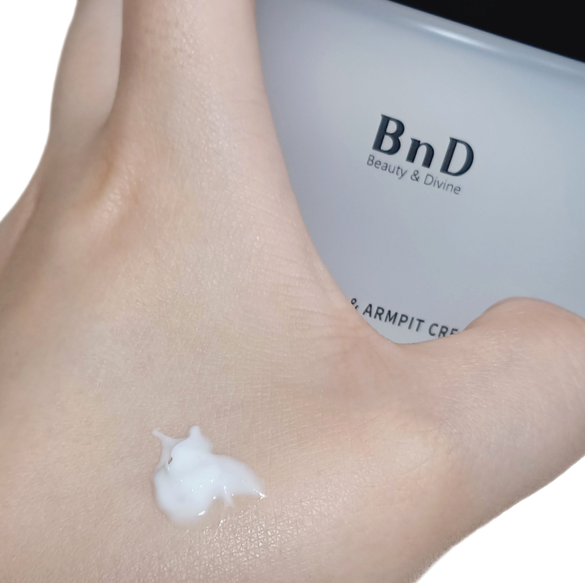 BnDアンダーアームクリーム(ボディクリーム)/BnD/デリケートゾーンケアを使ったクチコミ（3枚目）