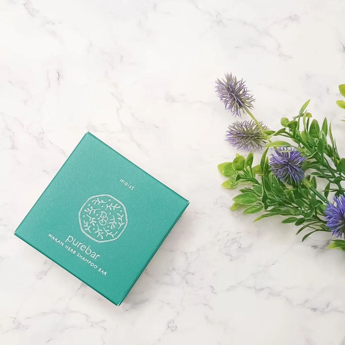 ピュアバー 和漢ハーブシャンプーバー モイスト/purebar/市販シャンプーを使ったクチコミ（1枚目）