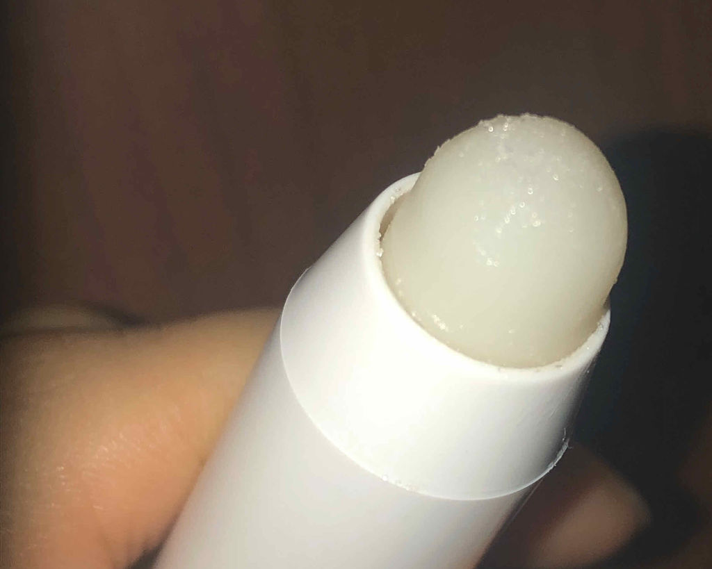 リップシュガースクラブモイストa 01 ピーチ/K-パレット/リップスクラブを使ったクチコミ（2枚目）