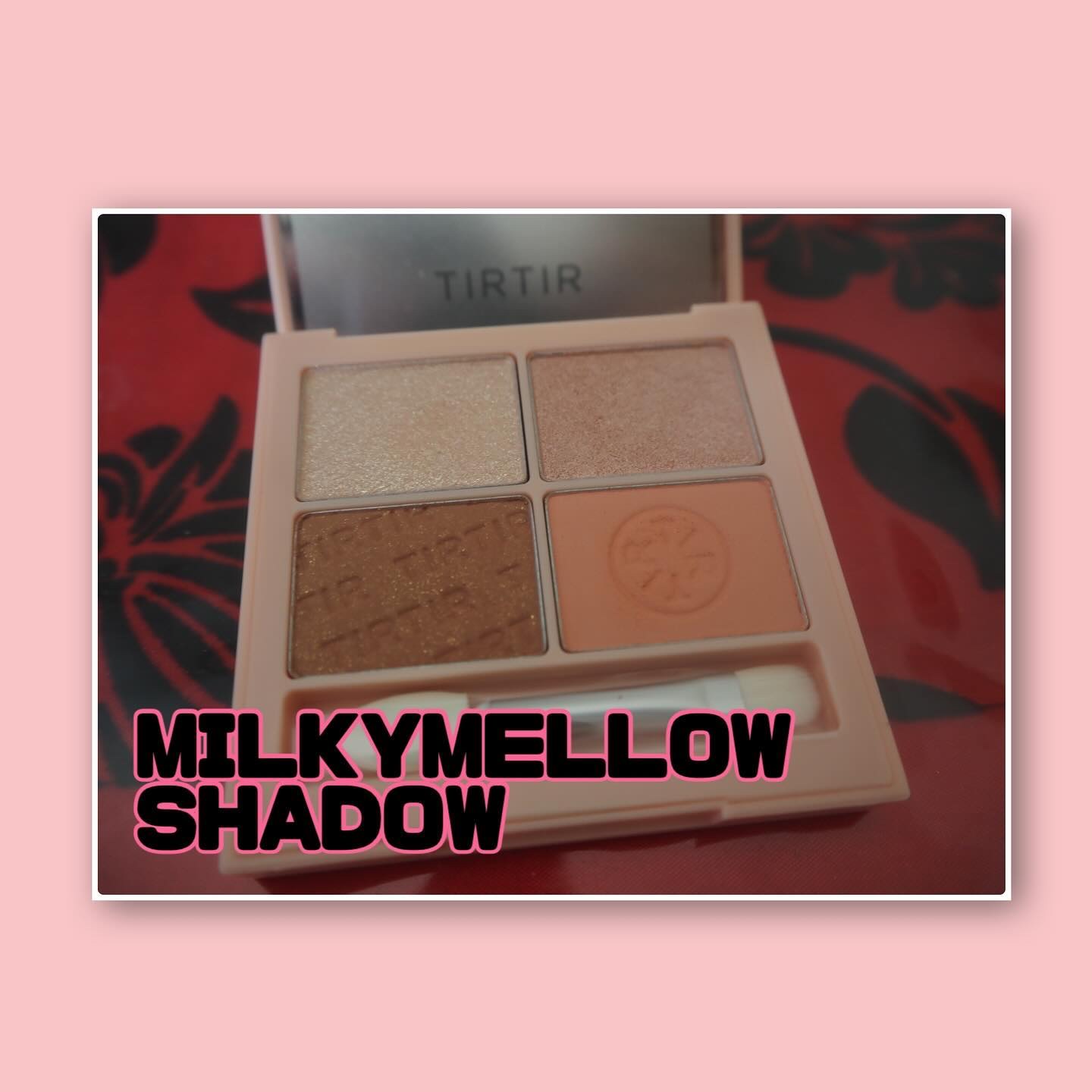 ミルキー メロウ シャドウ 02 ピーチ/TIRTIR(ティルティル)/アイシャドウパレットを使ったクチコミ（2枚目）