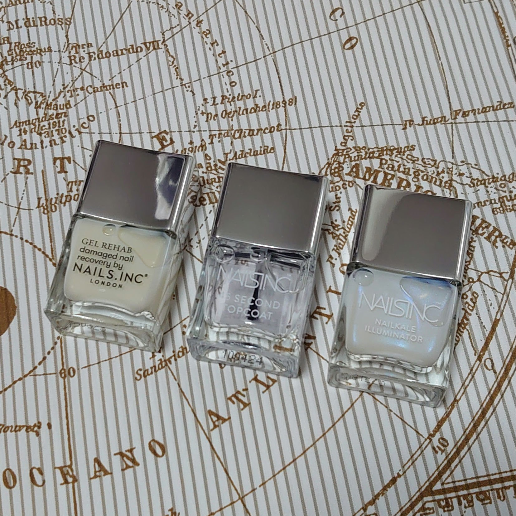 ジェル リハブ トリートメント/nails inc./ネイルベースコートを使ったクチコミ（1枚目）