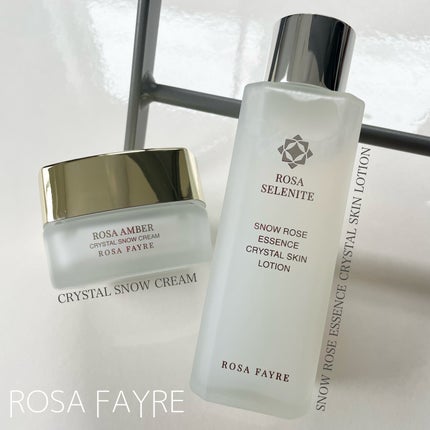 ロサ セレナイト スノーローズ エッセンス クリスタルスキン ローション/ROSA FAYRE/化粧水を使ったクチコミ(1枚目)