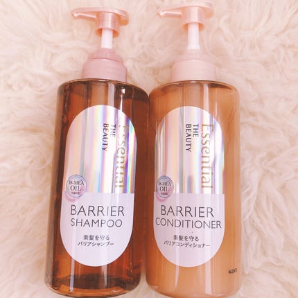 ザビューティ 髪のキメ美容素髪を守る バリアシャンプー/コンディショナー/エッセンシャル/シャンプー・コンディショナーを使ったクチコミ(2枚目)