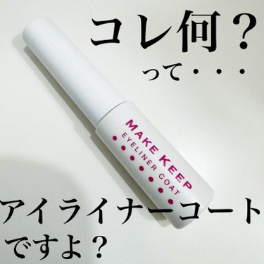 アイライナーコートN/メイクキープ/リキッドアイライナーを使ったクチコミ（1枚目）