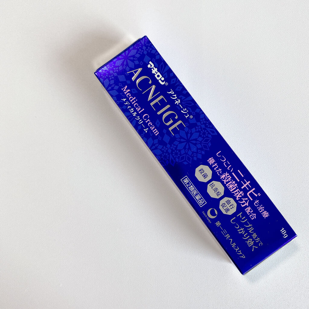  マキロン アクネージュ メディカルクリーム	(医薬品）	/マキロン/その他を使ったクチコミ（1枚目）