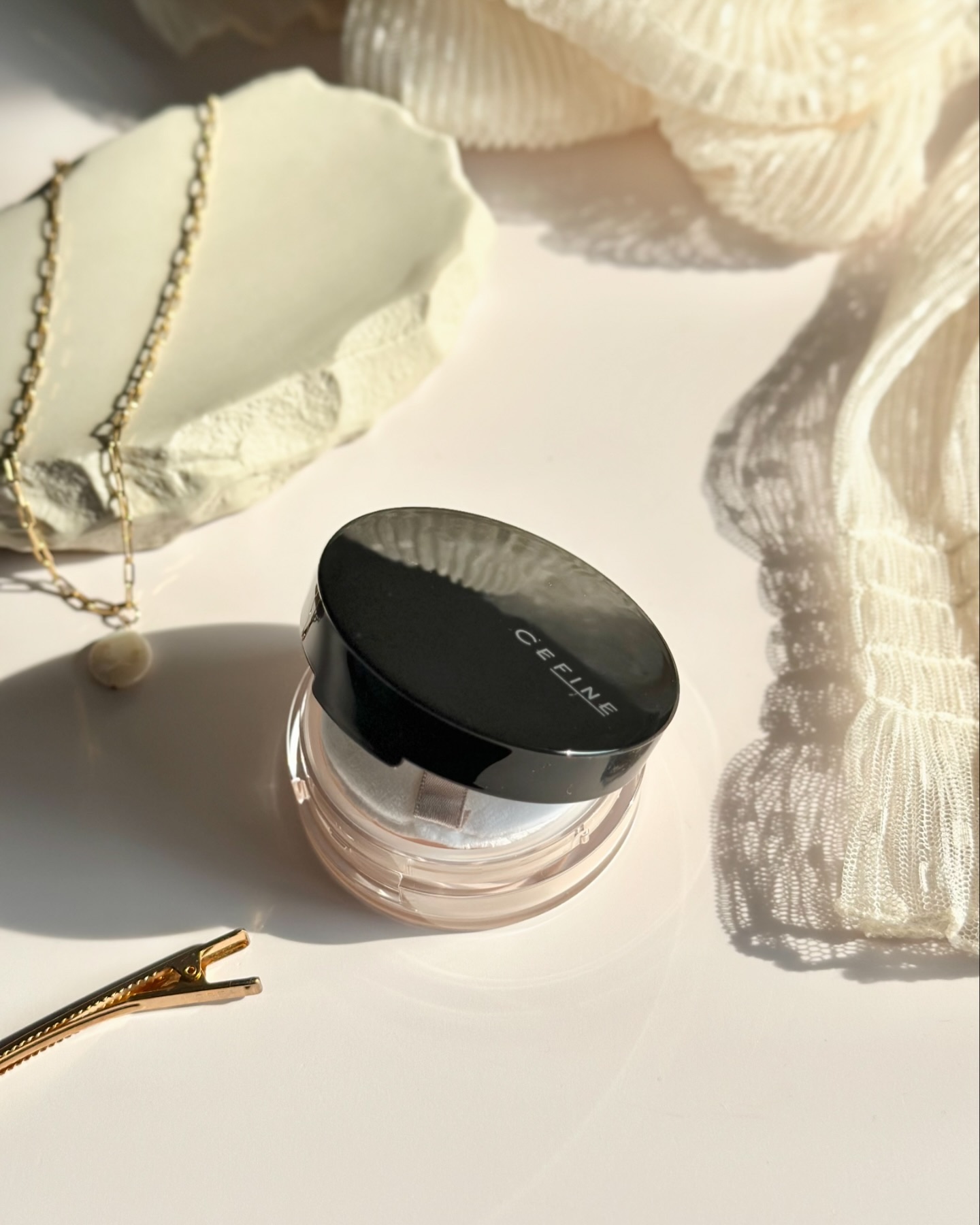 シルキーメイクキープフェイスパウダー/セフィーヌ/ルースパウダーを使ったクチコミ（1枚目）