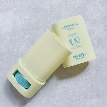 ウォッシャブル UV クリアスティック/CEPYNUS MORE(セピナス モア)/日焼け止めスティックを使ったクチコミ(4枚目)