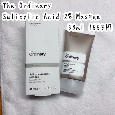 The Ordinary Salicylic Acid 2% Masqueのクチコミ「🌟木炭と粘土で
ツルスベお肌に

The Ordinary
Salicylic Acid 2%.....」（2枚目）