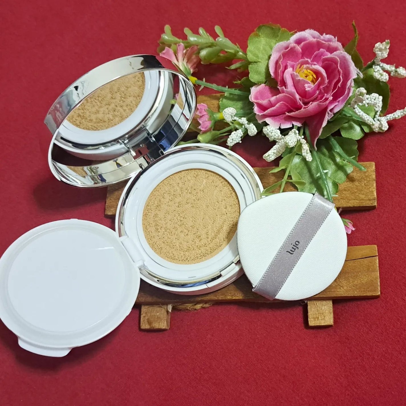 ニードルクッションファンデーション/lujo/クッションファンデーションを使ったクチコミ(2枚目)