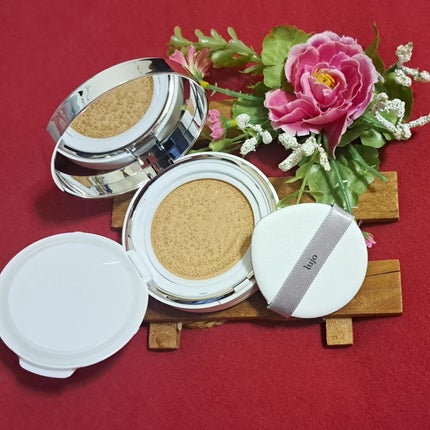 ニードルクッションファンデーション/lujo/クッションファンデーションを使ったクチコミ(2枚目)