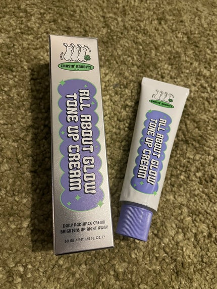 オールアバウトグロウトーンアップクリーム/CHASIN'RABBITS/化粧下地を使ったクチコミ(1枚目)