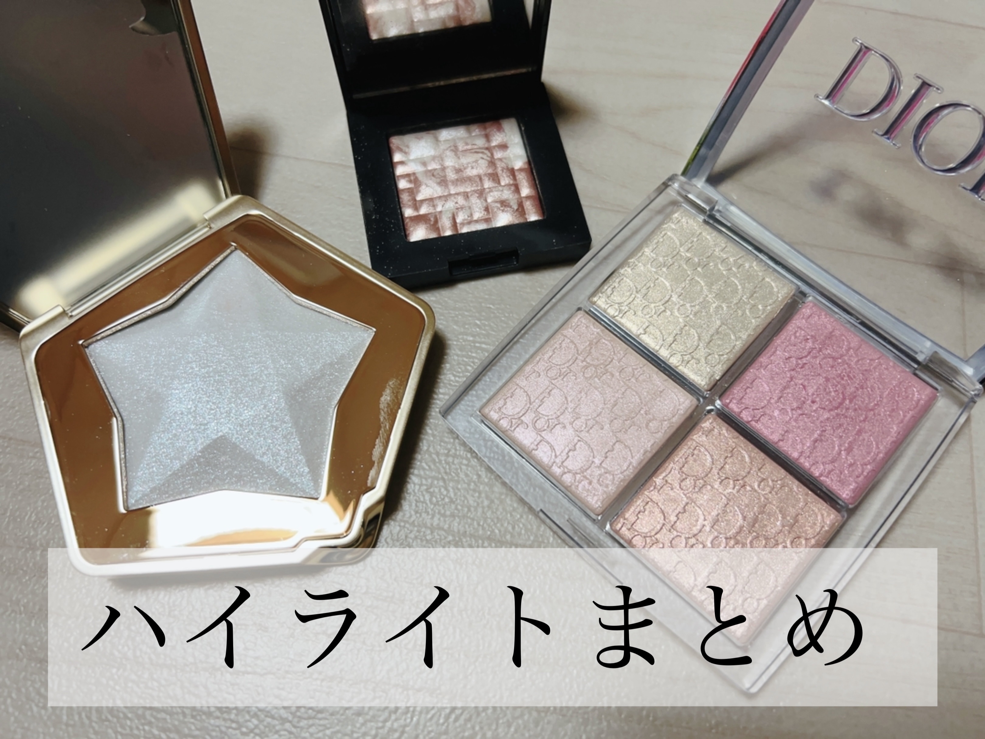 スターダストダイヤモンドハイライトパウダー/PERFECT DIARY/パウダーハイライトを使ったクチコミ（1枚目）