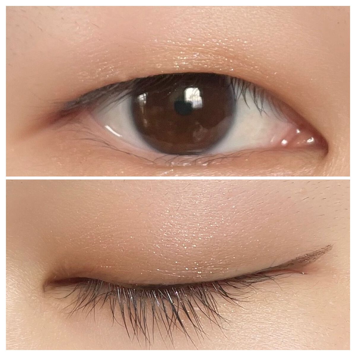 ギャラクシーモードアイズ BR-1 銀河団/KATE/単色アイシャドウを使ったクチコミ（3枚目）