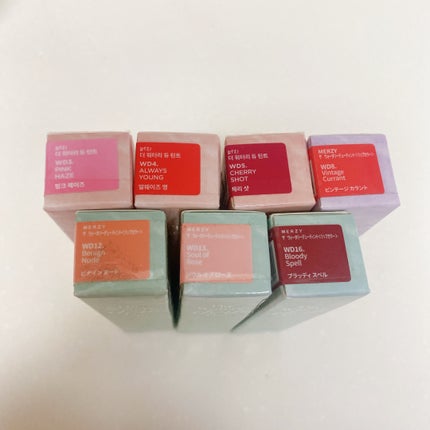 ザ ウォータリーデューティント/MERZY/リップティントを使ったクチコミ(2枚目)