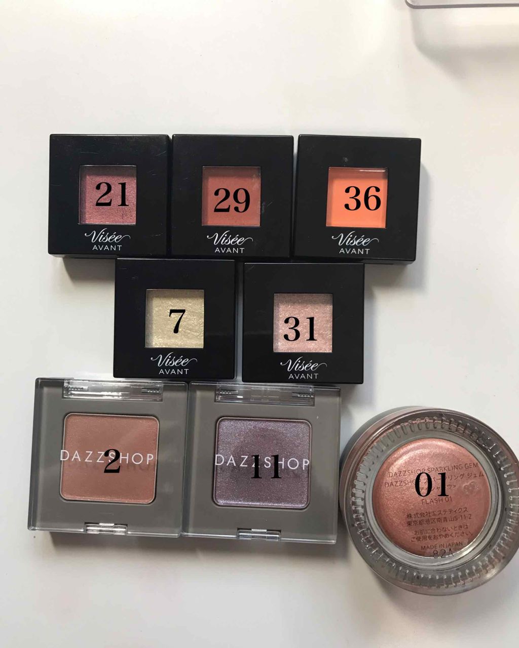 スパークリング ジェム/DAZZSHOP/ジェル・クリームアイシャドウを使ったクチコミ（2枚目）