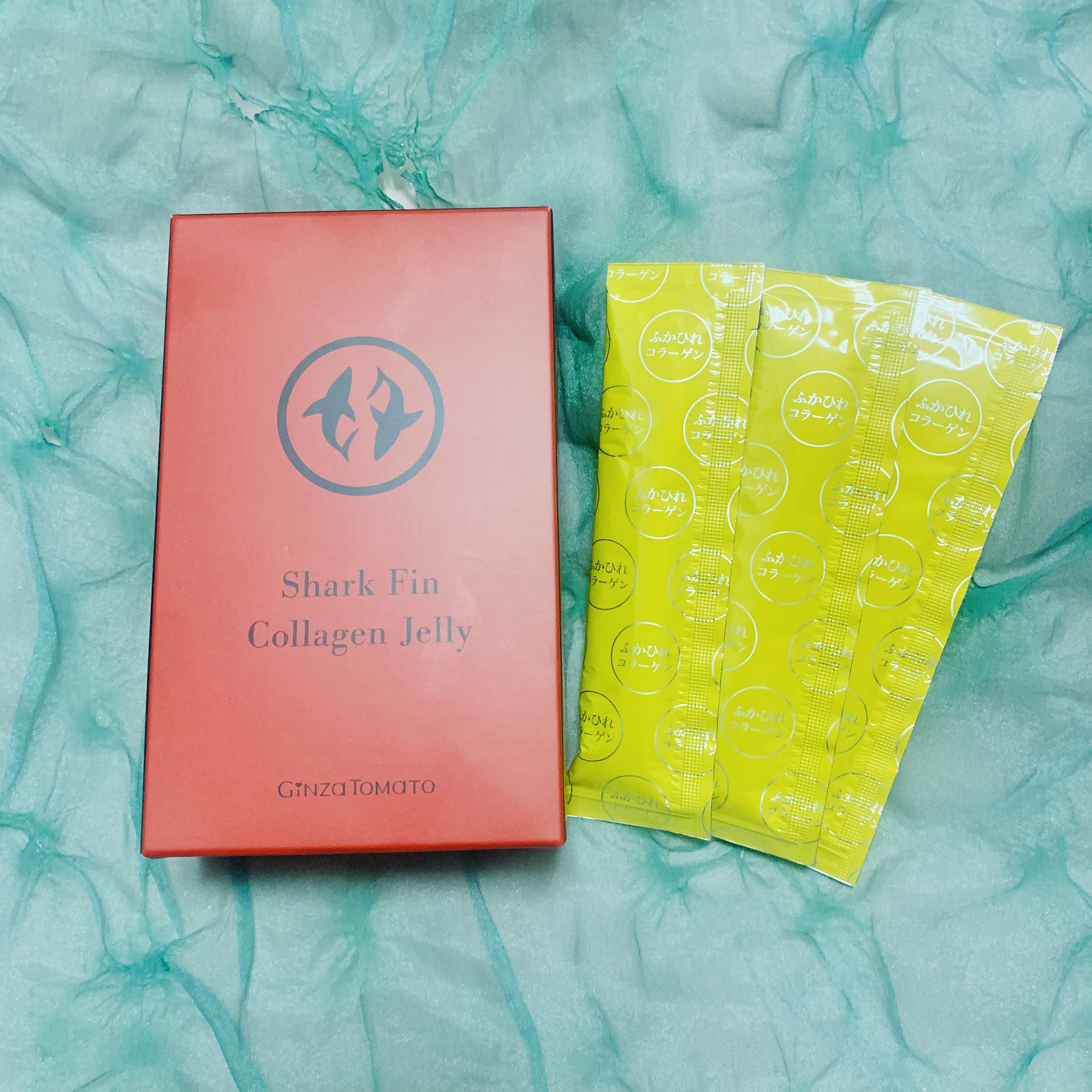 ふかひれコラーゲンゼリー/銀座トマト/食品を使ったクチコミ（1枚目）