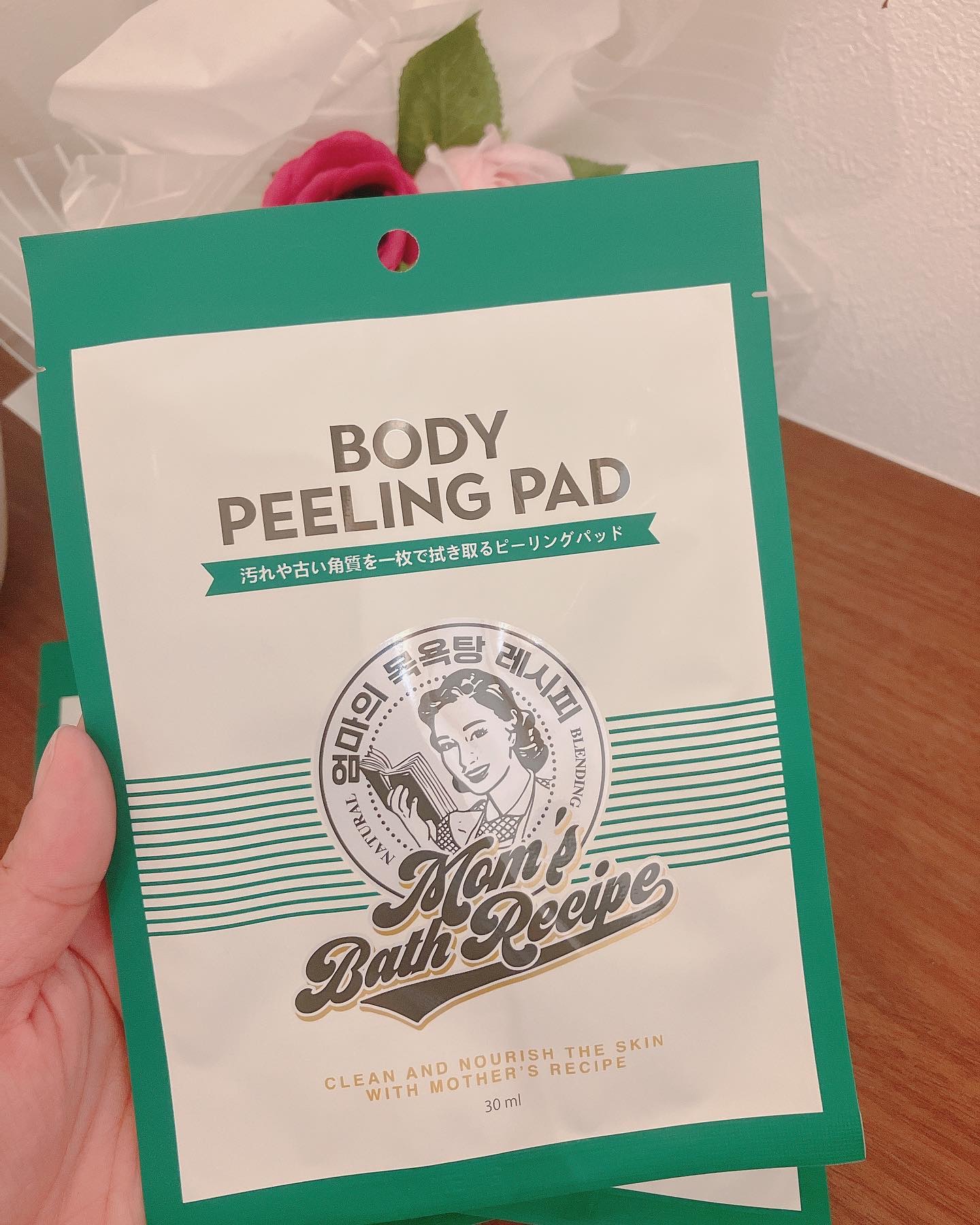 ボディピーリングパッド/Mom’s Bath Recipe/ピーリングを使ったクチコミ（3枚目）