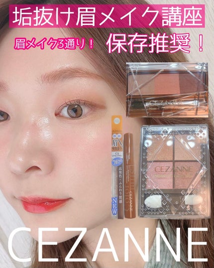 超細芯アイブロウ/CEZANNE/アイブロウペンシルを使ったクチコミ(1枚目)