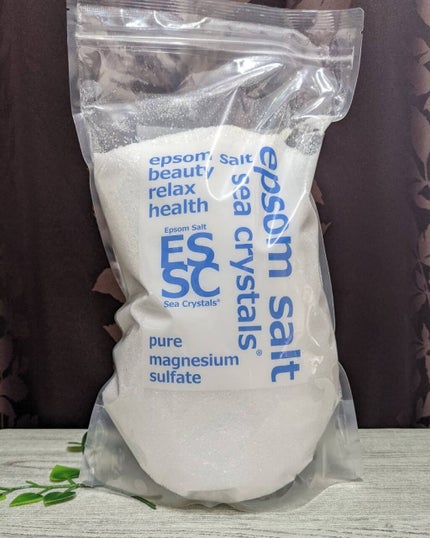シークリスタルス エプソムソルト オリジナル/sea crystals/無機塩系入浴剤を使ったクチコミ(3枚目)