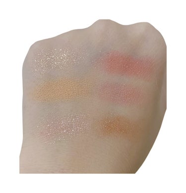 butterfly 6 colors Eye Shadow/gecomo/アイシャドウパレットを使ったクチコミ（3枚目）