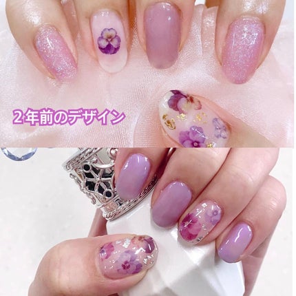 しずくネイルシール/キャンドゥ/ネイルシールを使ったクチコミ(2枚目)