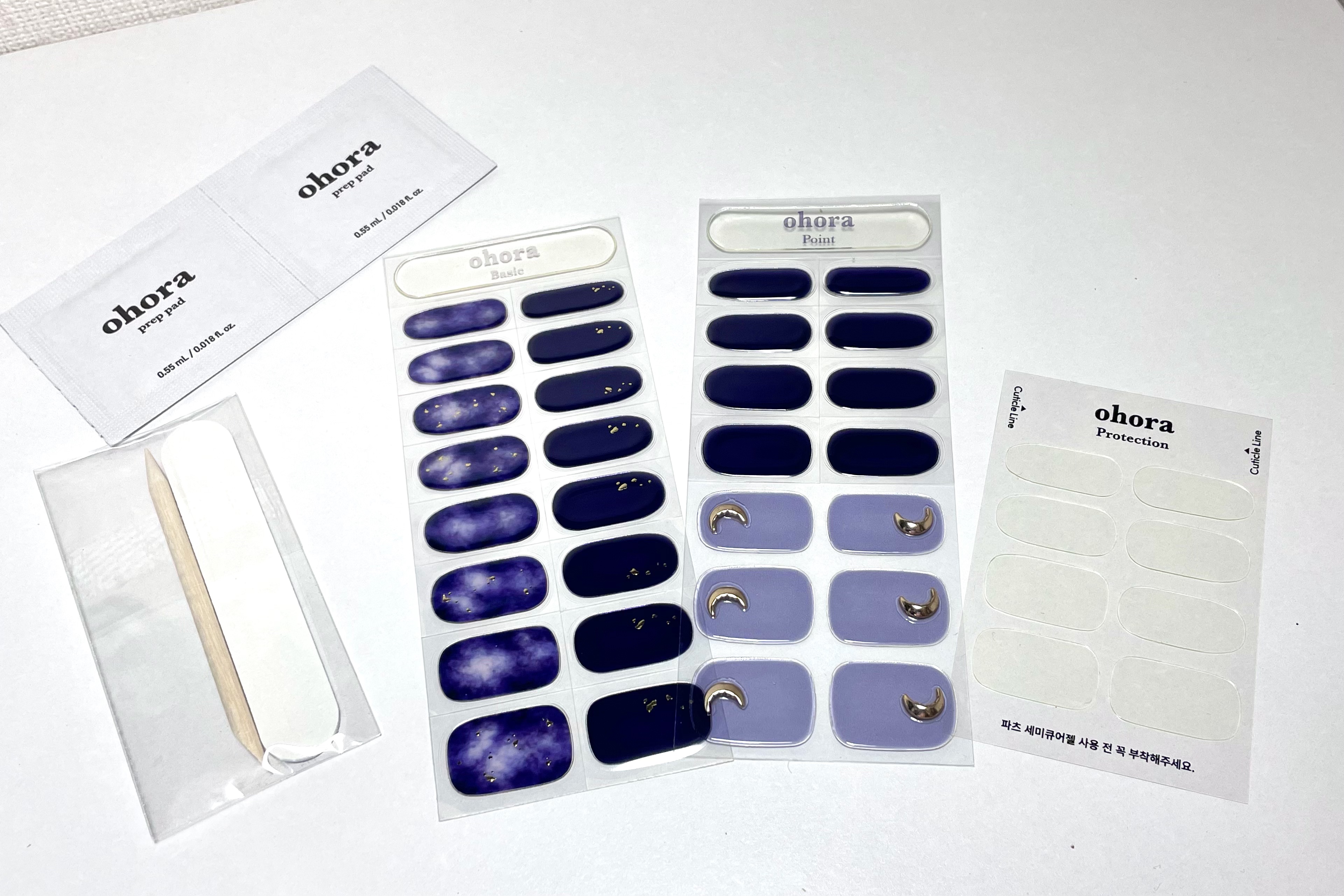 セミキュアジェルネイル（ハンド）/ohora/ネイルシールを使ったクチコミ（2枚目）