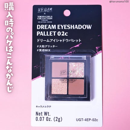 UGT ドリームアイシャドウパレット/U R GLAM/アイシャドウパレットを使ったクチコミ(6枚目)