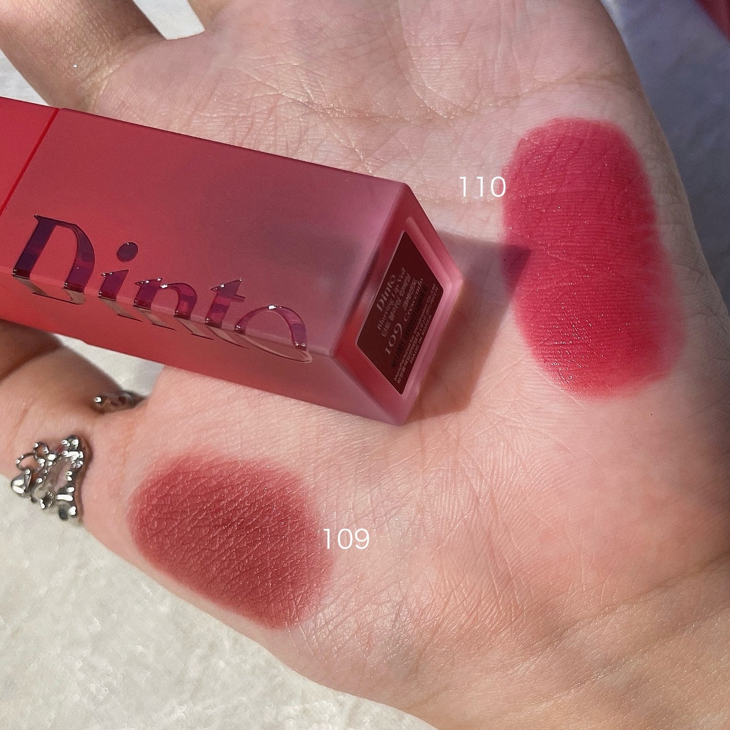 マダムバタフライコレクション ブラーニングリップベール/Dinto/口紅を使ったクチコミ(3枚目)