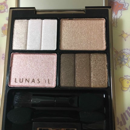 スリーディメンショナルアイズ/LUNASOL/アイシャドウパレットを使ったクチコミ(2枚目)