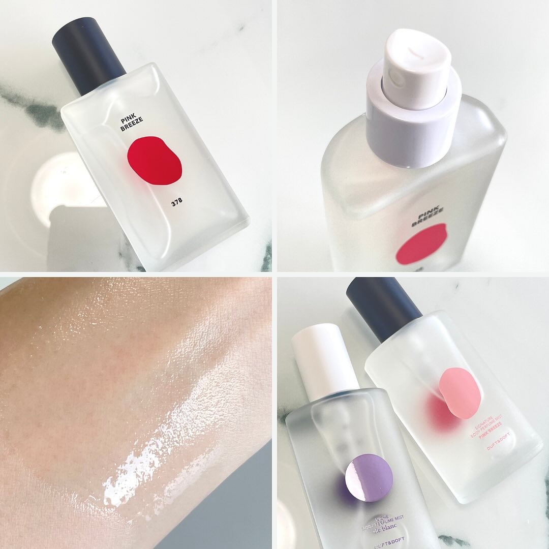 ボディパフュームミスト ピンクブリーズ/DUFT&DOFT/香水(レディース)を使ったクチコミ（2枚目）