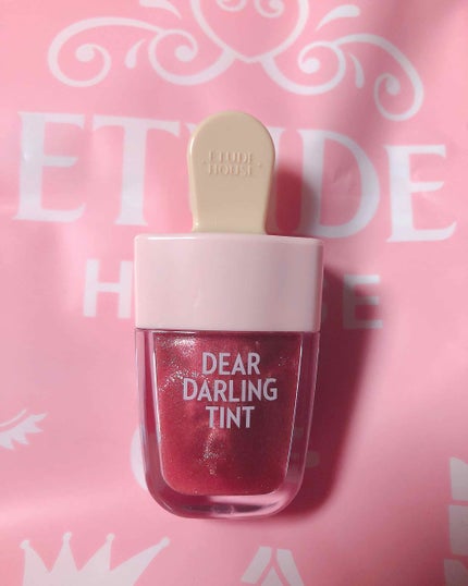 ディアダーリン ウォータージェルティント (アイスティント)/ETUDE/口紅を使ったクチコミ(1枚目)