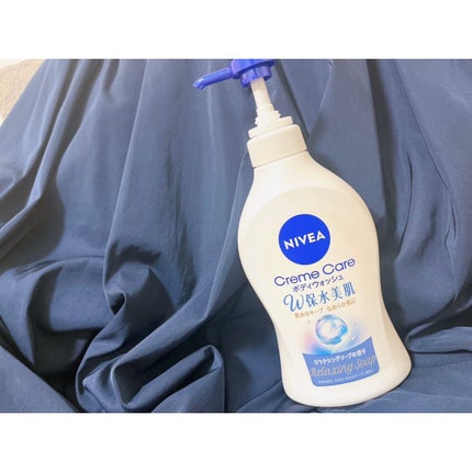 クリームケア ボディウォッシュ W保水美肌 リラクシングソープの香り/ニベア/ボディソープを使ったクチコミ(1枚目)