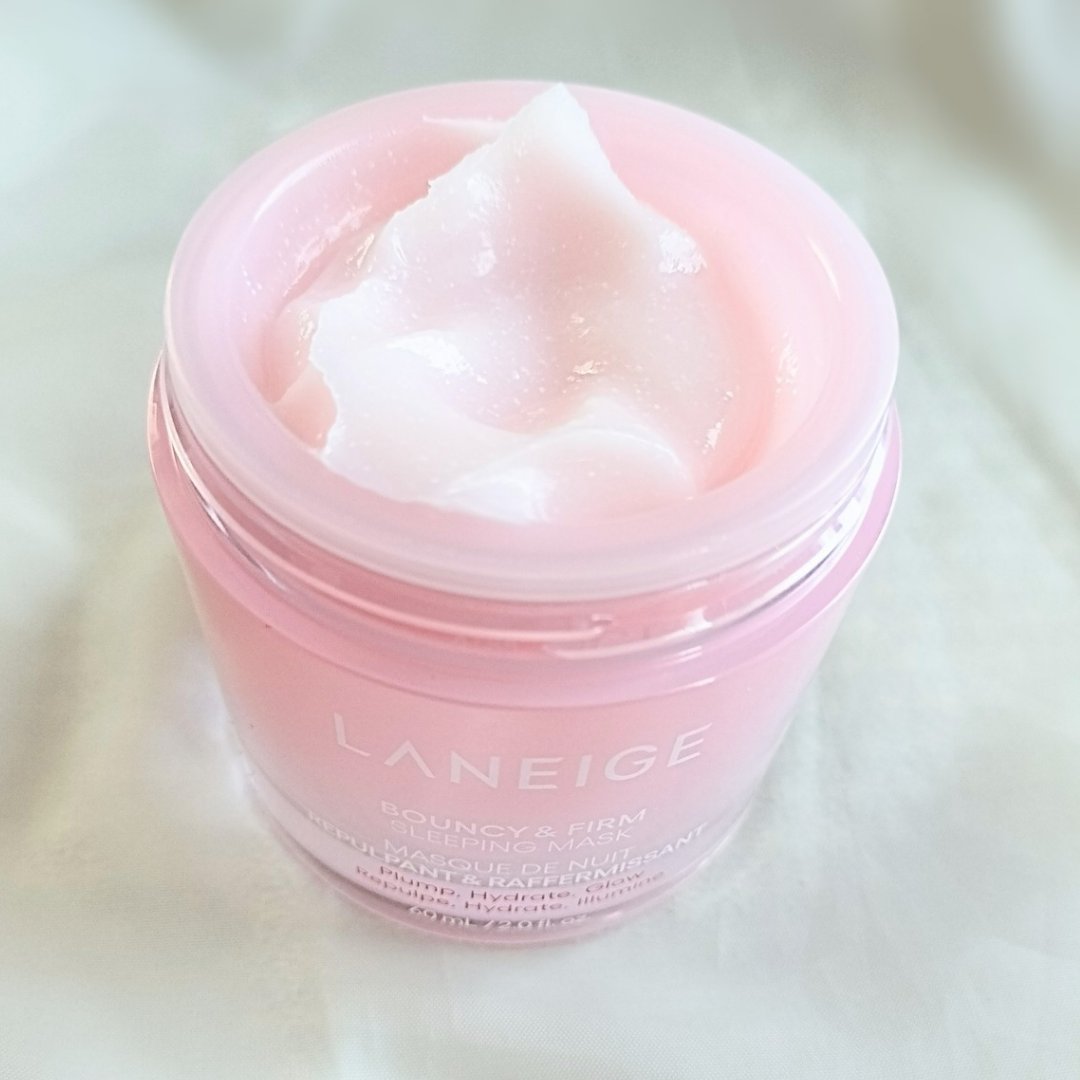 バウンシースリーピングマスク/LANEIGE/フェイスクリームを使ったクチコミ（2枚目）
